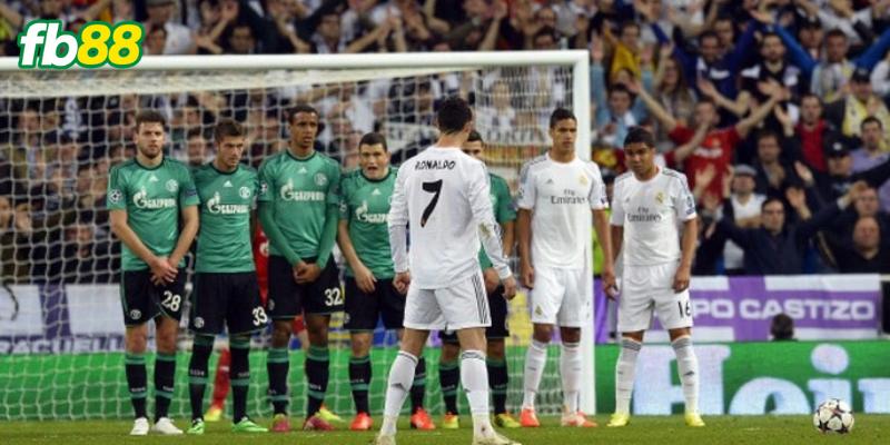 Bạn có thể an tâm vào kèo đá phạt trực tiếp khi Ronaldo là người thực hiện